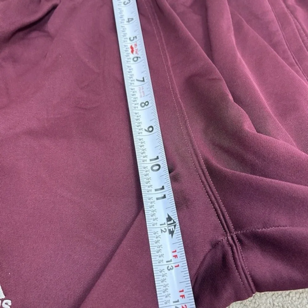 Adidas Men's Mississippi Bulldogs Maroon Sweatpants 2015 Retro Sportswear M Tall